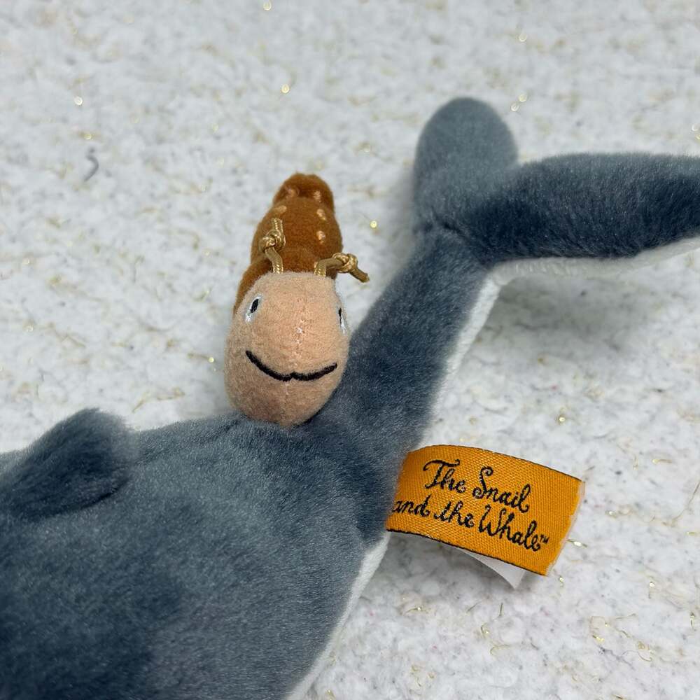 Aurora The Snail and the Whale Plush Toy Julia Donaldson Children’s Book Stuffy - Picture 7 of 8